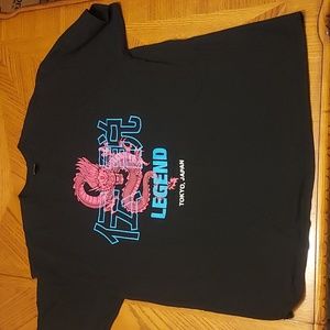 Black 3XL "Legend" Graphic T-Shirt